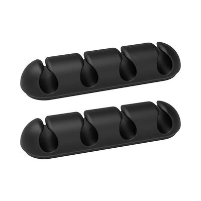Stalwart NNGSR89 Under Desk Cable Organizer Cord Cover in Black