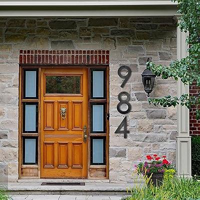 Door Numbers Big House, Outdoor Signage House Number