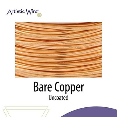 Artistic Wire, 26 Gauge Bare Copper Craft Jewelry Wrapping Wire, 15 yd -  Yahoo Shopping