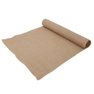 Wellco 5.3 ft. x 15 ft. 8.3 oz. Natural Burlap Fabric for Weed