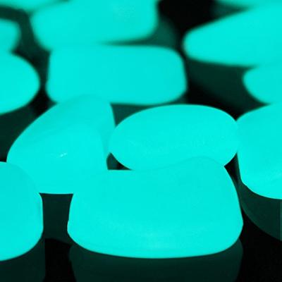 100pcs Glow in The Dark Fish Tank Aquarium Rocks,Glow Stones,Fish