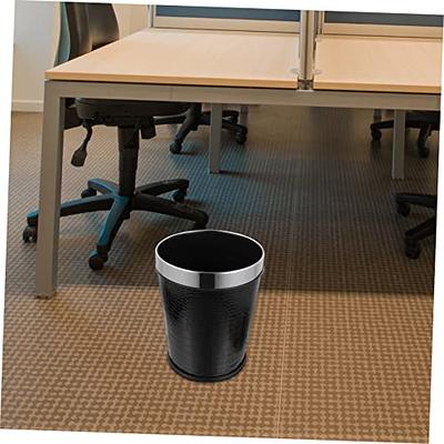 MAGICLULU Chinese Trash Can Office Trash Can Retro Trash Can Bathroom Trash  Cans Wastebasket Kids Trash Can Black Vintage Waste Paper Bin Plastic,  Leather Waste Basket for Bathroom - Yahoo Shopping