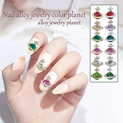 Pink Blue Mini Nail Beads Manicure 3D Charms Jewelry Ball Nail Art  Decoration