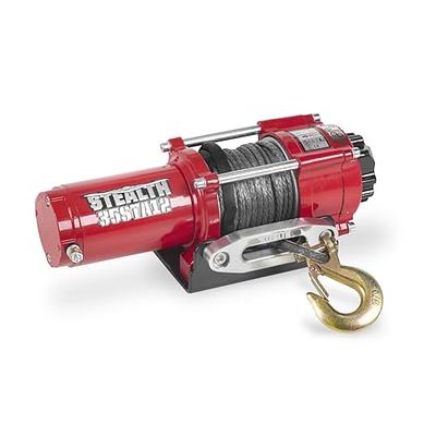 SuperATV 50 ft. Synthetic Winch Rope Replacement | for 3500 lb. Winch | Red|WN-RP-3.5K-RED