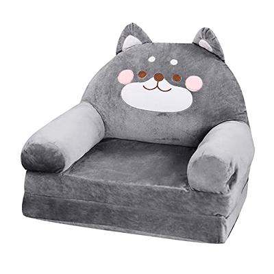 Cushions to Pressure Cushions for Back Support Plush Foldable Kids Sofa  Backrest Armchair 2 In 1 Foldable Children Sofa Cute Cartoon Lazy Sofa