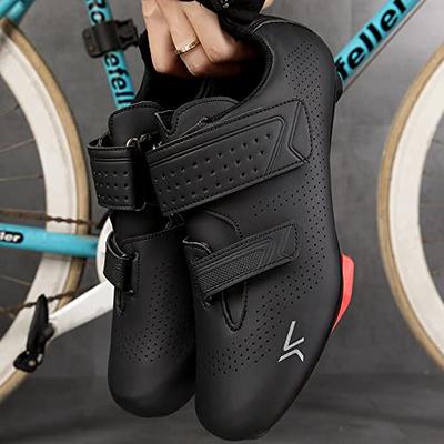 Mens Womens Road Bike Cycling Shoes, Riding Shoes Compatible Bike