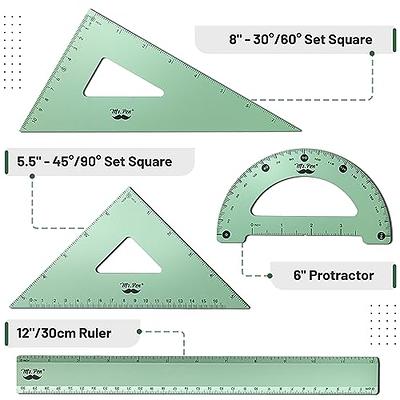 metal triangle ruler