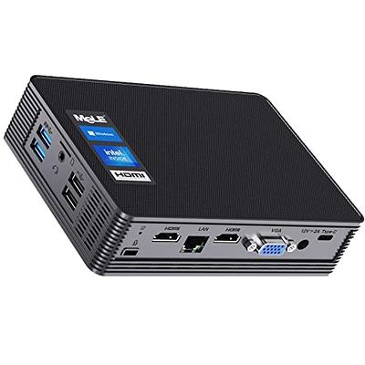 MeLE QuieterHD3 Fanless Mini PC N5105 Windows 11 Home 4GB 128GB