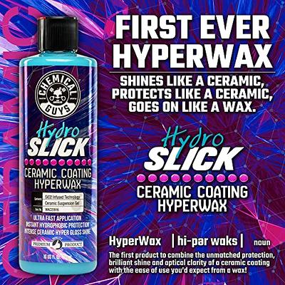 Chemical Guys BUF612 TORQX Random Orbital Polisher, One-Step Scratch &  Swirl Removal Kit - 8 Items & WAC22916 HydroSlick Intense Gloss Sio2 Ceramic  Coating Hyperwax, Hyper Gloss Shine, 16 fl oz - Yahoo Shopping