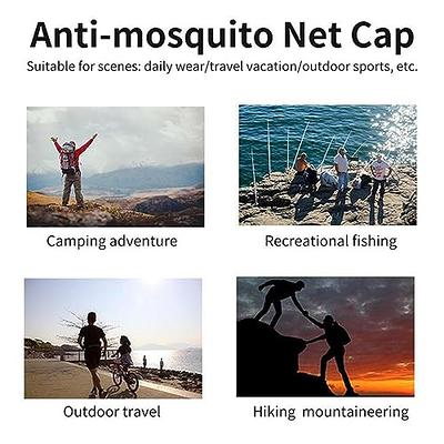  SaltByelif Midge Head Net 4Pcs Anti Bug Mosquito Head Net Fine  Mesh Netting Cover Beekeeping Bee Veil for Outdoor Hiking Camping Fishing  Black Green Fishing Hats : Sports & Outdoors