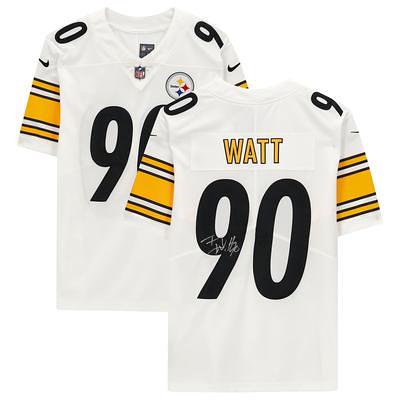 T.J. Watt Black Pittsburgh Steelers Autographed Nike Limited Jersey