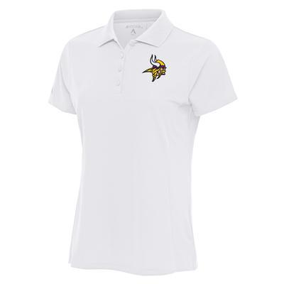 Men's Antigua White/Black Minnesota Vikings Ryder Polo - Yahoo