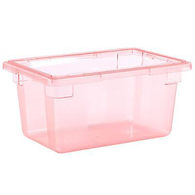 Cambro 1 3/4 Gal White Plastic Food Storage Container - 18L x 12W x 3  1/2D