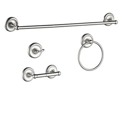 Moen Dartmoor 24-in Chrome Wall Mount Single Towel Bar