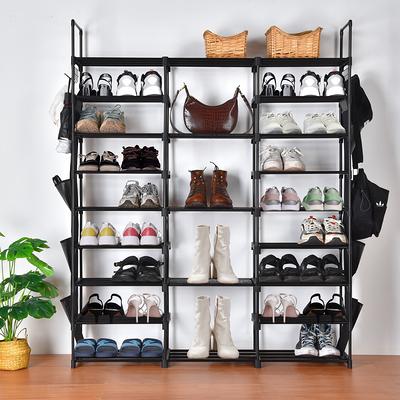 9 Tiers Shoe Rack, Large Capacity Shoe Rack with Removable Shelves