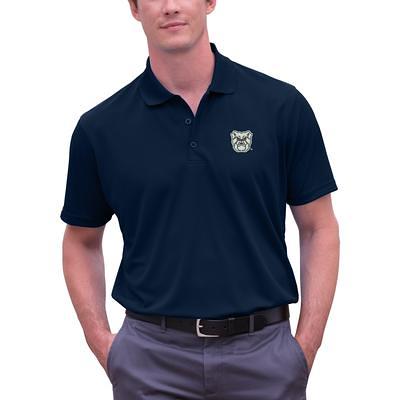 Men's Cutter & Buck White Jacksonville Jaguars Big & Tall Advantage  Tri-Blend Pique Long Sleeve Polo