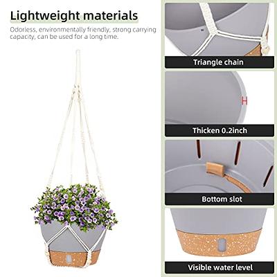 Grey Round Triangle Outdoor Pot, Medium