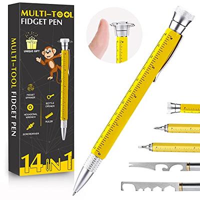 Jishi Gifts for Men, Stocking Stuffers for Men, Dad Gifts from Daughter  Son, Multi-Tool Pen Set 2pk Multitool Useful Cool Gadgets for Men Christmas