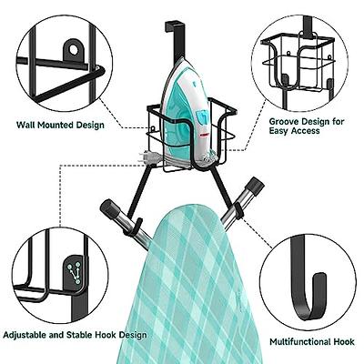 SheeChung Small Tabletop Ironing Board - Heavy Duty Ironing Board with Mesh  Metal Base & 100% Cotton Cover,Hook for Hanging,Portable Folding Mini Iron