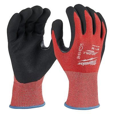 Makita T-04139 Advanced FitKnit Cut Level 7 Nitrile Coated Dipped Gloves (Small/Medium)