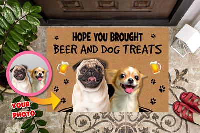 Beer Will open for beer Funny Doormat Gift For Beer Lovers