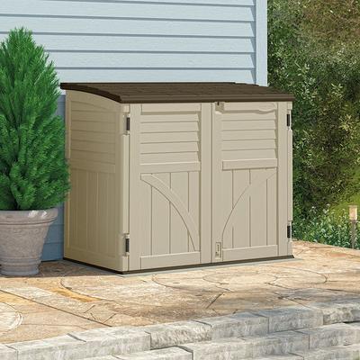 2 ft. 8.25 in. X 2 ft. 1.5 in X 6 ft. Resin Vertical Storage Shed