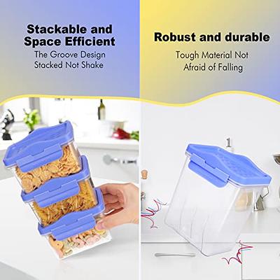 Vtopmart Airtight Food Storage Containers with Lids, 24 pcs Plastic Kitchen  and Pantry Organization Canisters for Cereal, Dry Food, Flour and Sugar,  BPA Free, Includes 24 Labels - Yahoo Shopping