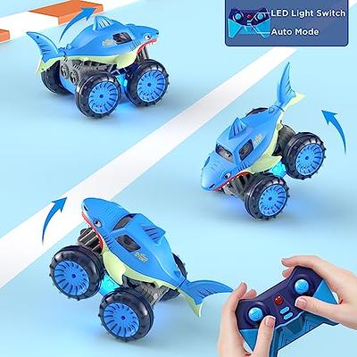  Amphibious RC Car for Kids-Waterproof 2.4 GHz 4WD