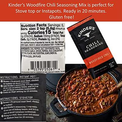 McCormick GLUTEN-FREE Chili Seasoning Mix 1oz (18 pack)