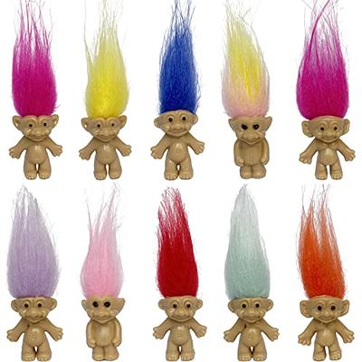 10PCS DIY Vintage Lucky Troll Doll Mini Action Figures Cake Toppers  Dollhouse Dolls for Party Favors, Collections, Arts and Crafts … - Yahoo  Shopping