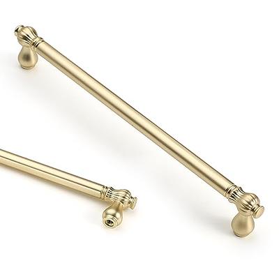 Amerdeco 10 Pack Brushed Brass Cabinet Pulls 3-3/4 Inch(96mm) Hole Center Gold  Drawer Pulls Cabinet Hardware Kitchen Cabinet Handles for Bathroom Dresser  Pulls ZH00013 - Yahoo Shopping