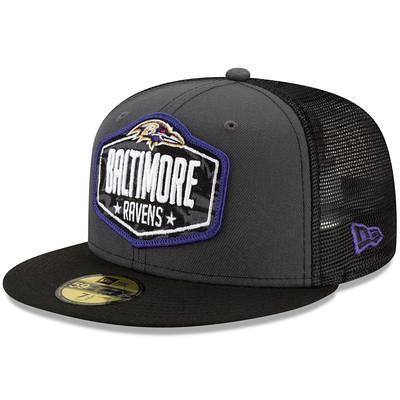 New Era Men's Baltimore Ravens 2023 NFL Draft 39Thirty Stretch Fit Hat