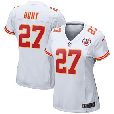 Nike Men's Kareem Hunt Kansas City Chiefs Vapor Untouchable Limited Jersey - White S