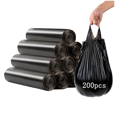 8 Gallon 220 Counts Strong Trash Bags Garbage Bags by Teivio, Bin Liners,  for home office kitchen, Clear - Yahoo Shopping