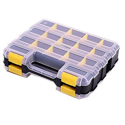 Hushee 4 Pcs Screw Organizers and Storage Bins with Locks Plastic Hardware  Organizer Box with Compartment Bolt Organizer Plastic Divided Storage  Containers for Garage Tools Nails (Red) - Yahoo Shopping