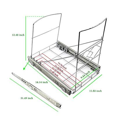 MOOACE Can Rack Organizer, 2 in 1 Can Storage Dispenser for 72 Cans, Can  Organizer for Pantry Kitchen Cabinet, White - Yahoo Shopping