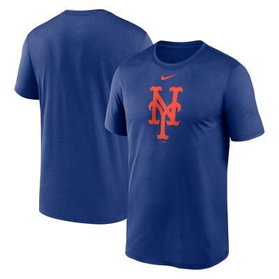 Nike, Shirts, New York Mets Tshirt Mens 2xl Orange Blue Logo Graphic Nike  Dri Fit Mlb Adult