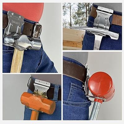 Leather Adjustable Belt Loop Leather Belt Holster Hammer 