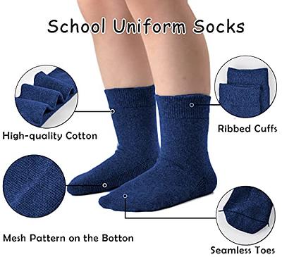 Mesh Ankle Socks 6-Pack for Girls