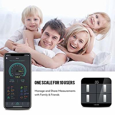 Innotech Smart Bluetooth Body Fat Scale Digital Bathroom Weight Weighing  Scales Body Composition BMI Analyzer 