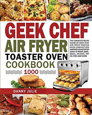 GOFLAME Convection Toaster Oven Air Fryer 7-in-1, 21.5 QT Airfryer Toaster  Oven Combo Recipe, 4 Accessories Pull-out Crumb Tray, Air Fry Basket &  Baking Tray Rack - Yahoo Shopping