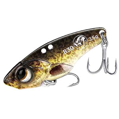 Lurefans DK4 Lipless Crankbaits for Bass Fishing, 0.28 Oz, Rattle Baits,  VIB Vibration Baits, Bluegill Shad Swimbait, BKK Hooks, Effective Fall and  Winter Fishing Lures for Perch, Walleye, Pike, Musky - Yahoo Shopping