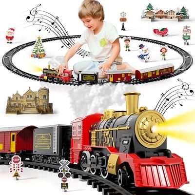  Train Set for Boys Girls - Electric Toy Train