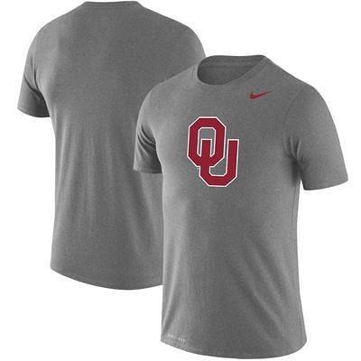 Men's Nike Heathered Gray Dallas Cowboys Primary Logo T-Shirt