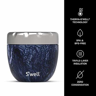 S'well Azurite Marble Bowl | 10oz | Blue | Eco-Friendly, Reusable Bowl