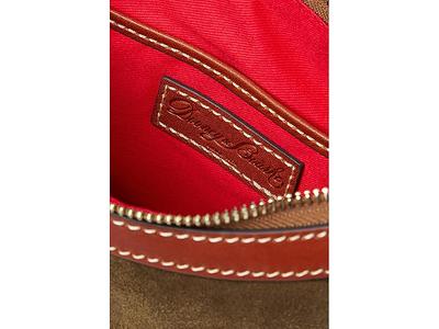 As Is Dooney & Bourke Suede Tasha Drawstring Bag 