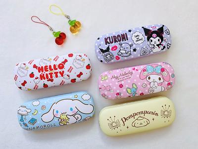 Kawaii Hard Shell Eyeglass Storage Case, Cute Cartoon Glasses