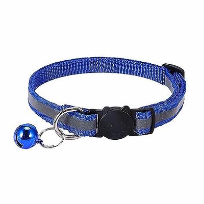 Reflective Adjustable Cat Collar with Bell