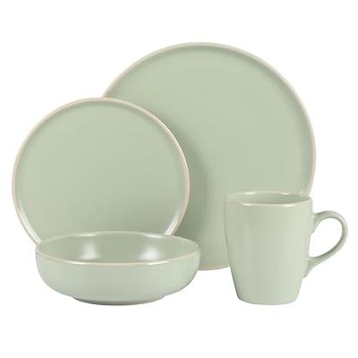 Gibson Home 16-Piece Blue Siam Stoneware Dinnerware Set