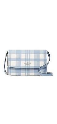 Kate Spade Morgan Racing Stripe Double Up Canvas & Leather Crossbody Bag In  Blazer Blue Multi